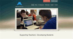 Desktop Screenshot of math-help-services.com