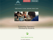 Tablet Screenshot of math-help-services.com